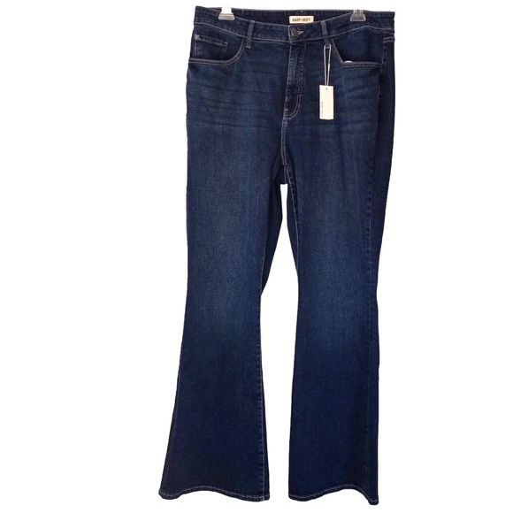 Warp + Weft Mia High Rise Miami Flare In Summertime Wash - Picture 2 of 9